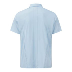 JACQUARD Y-COLLARED SHORT-SLEEVED T-SHIRT 男士 高爾夫翻領上衣