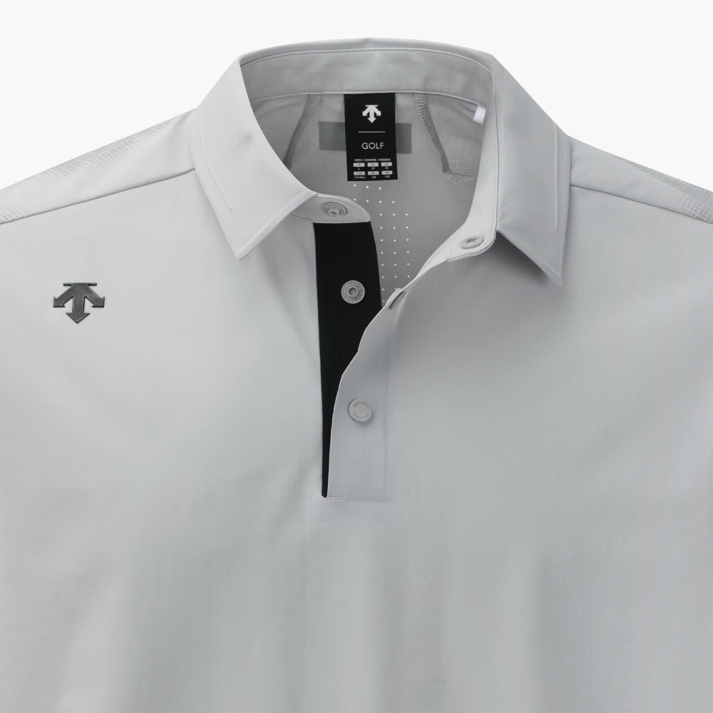Y-COLLARED SHORT-SLEEVED T-SHIRT 男士 高爾夫翻領上衣