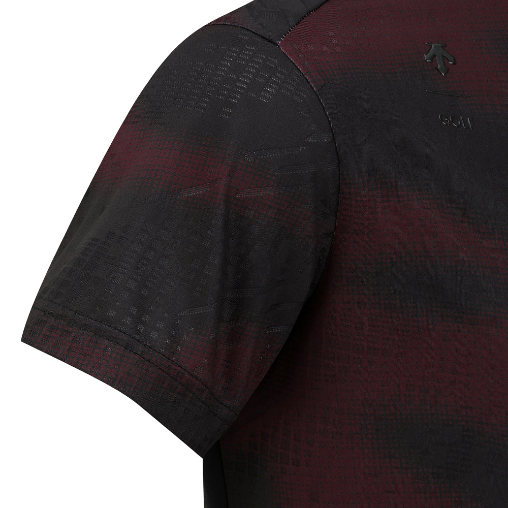Y-COLLARED SHORT-SLEEVED T-SHIRT 男士 高爾夫翻領上衣
