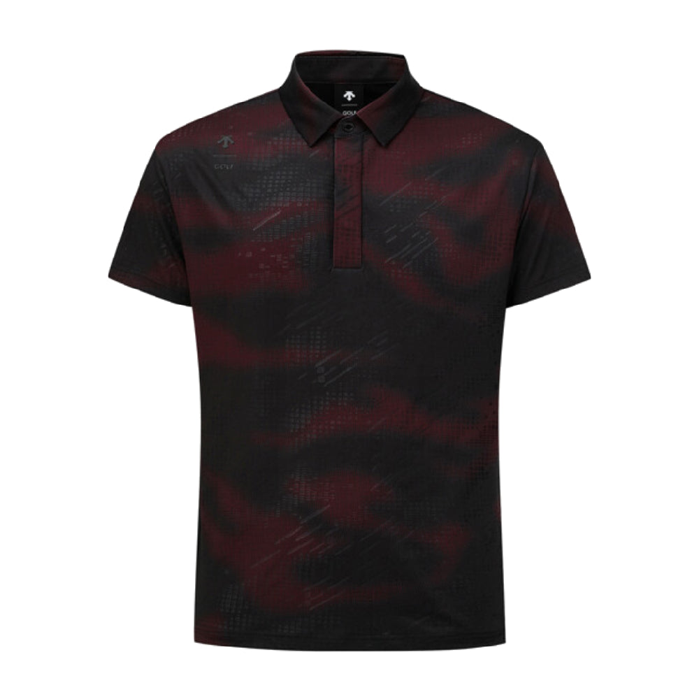 Y-COLLARED SHORT-SLEEVED T-SHIRT 男士 高爾夫翻領上衣