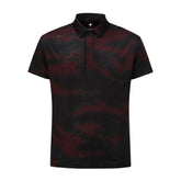 Y-COLLARED SHORT-SLEEVED T-SHIRT 男士 高爾夫翻領上衣