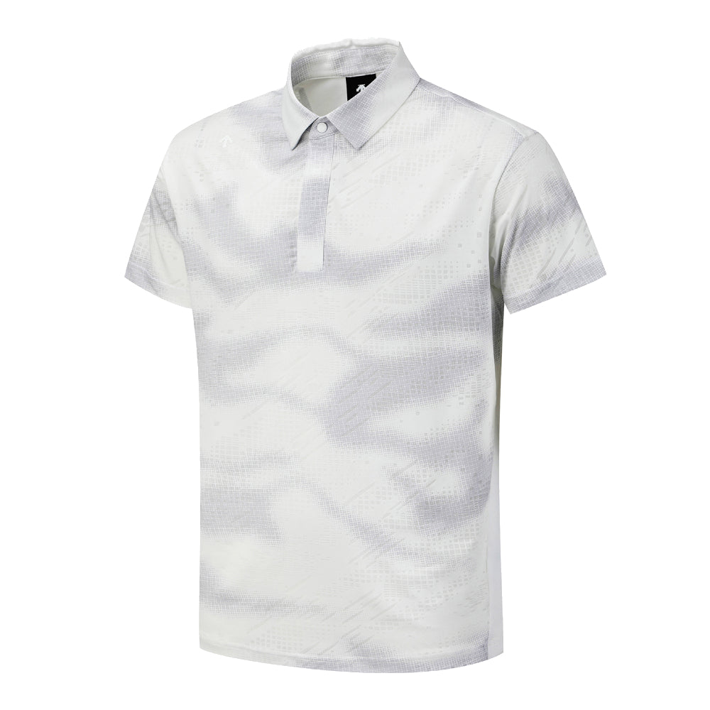 Y-COLLARED SHORT-SLEEVED T-SHIRT 男士 高爾夫翻領上衣