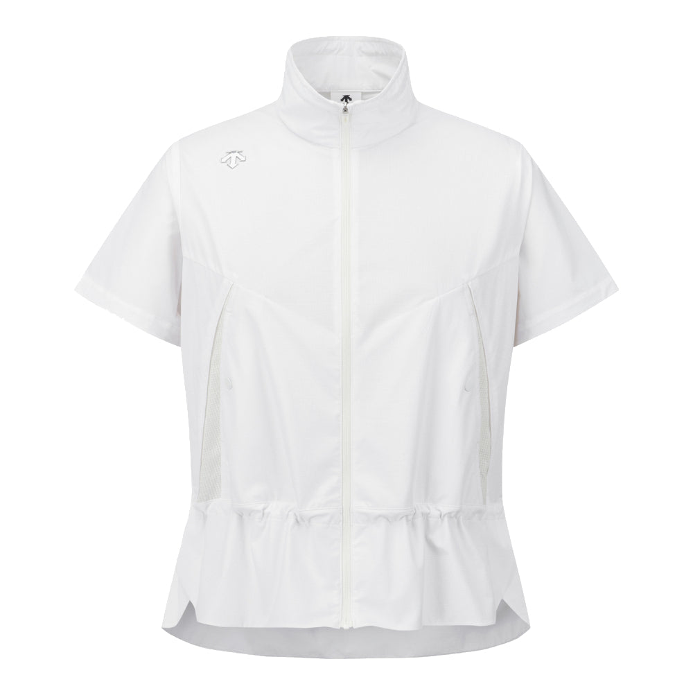 HIGH-NECK MID-LENGTH SHORT-SLEEVED JUMPER 女士 高爾夫高領短袖上衣