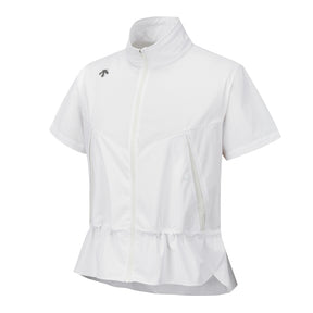 HIGH-NECK MID-LENGTH SHORT-SLEEVED JUMPER 女士 高爾夫高領短袖上衣