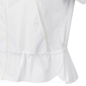 HIGH-NECK MID-LENGTH SHORT-SLEEVED JUMPER 女士 高爾夫高領短袖上衣