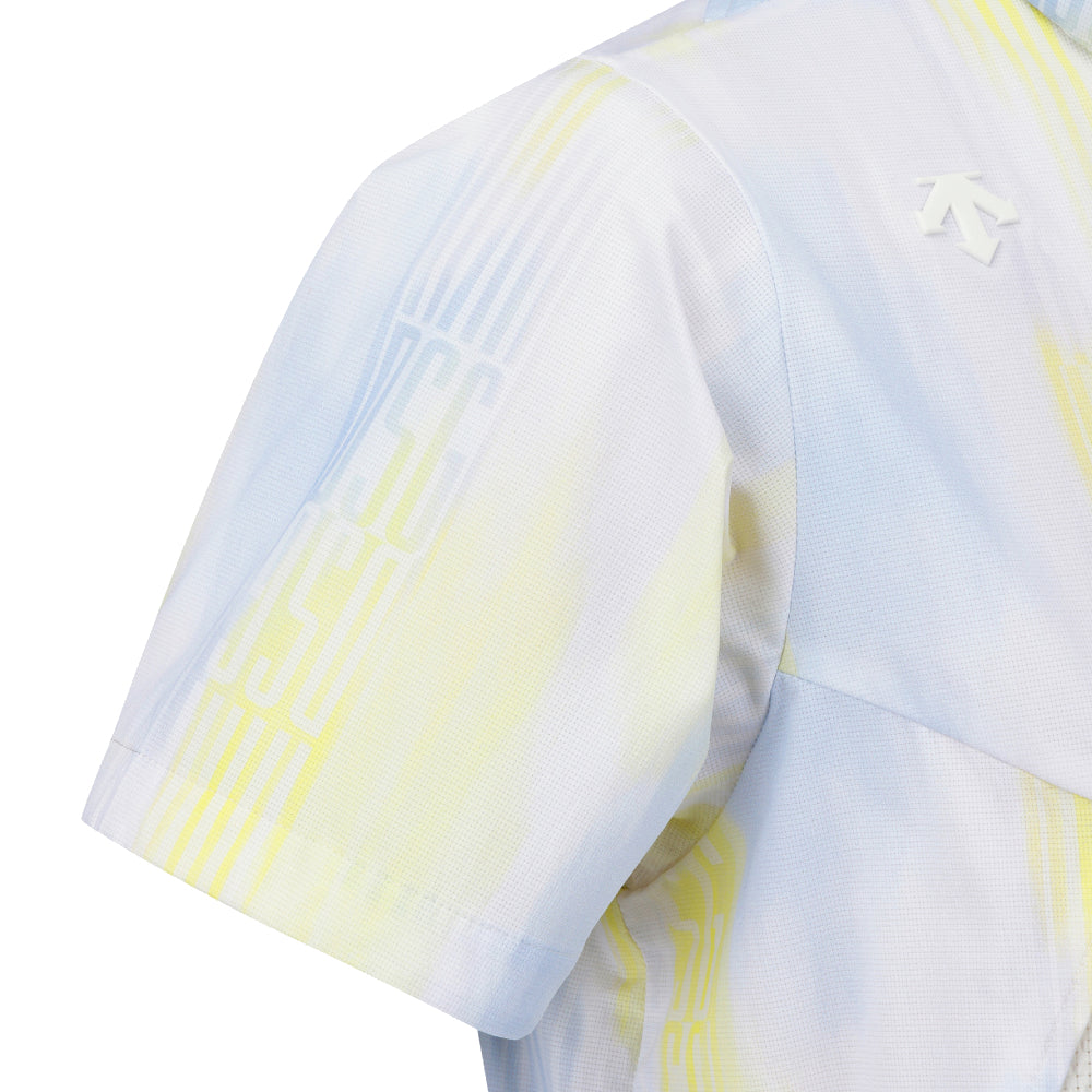 HIGH-NECK MID-LENGTH SHORT-SLEEVED JUMPER 女士 高爾夫高領短袖上衣