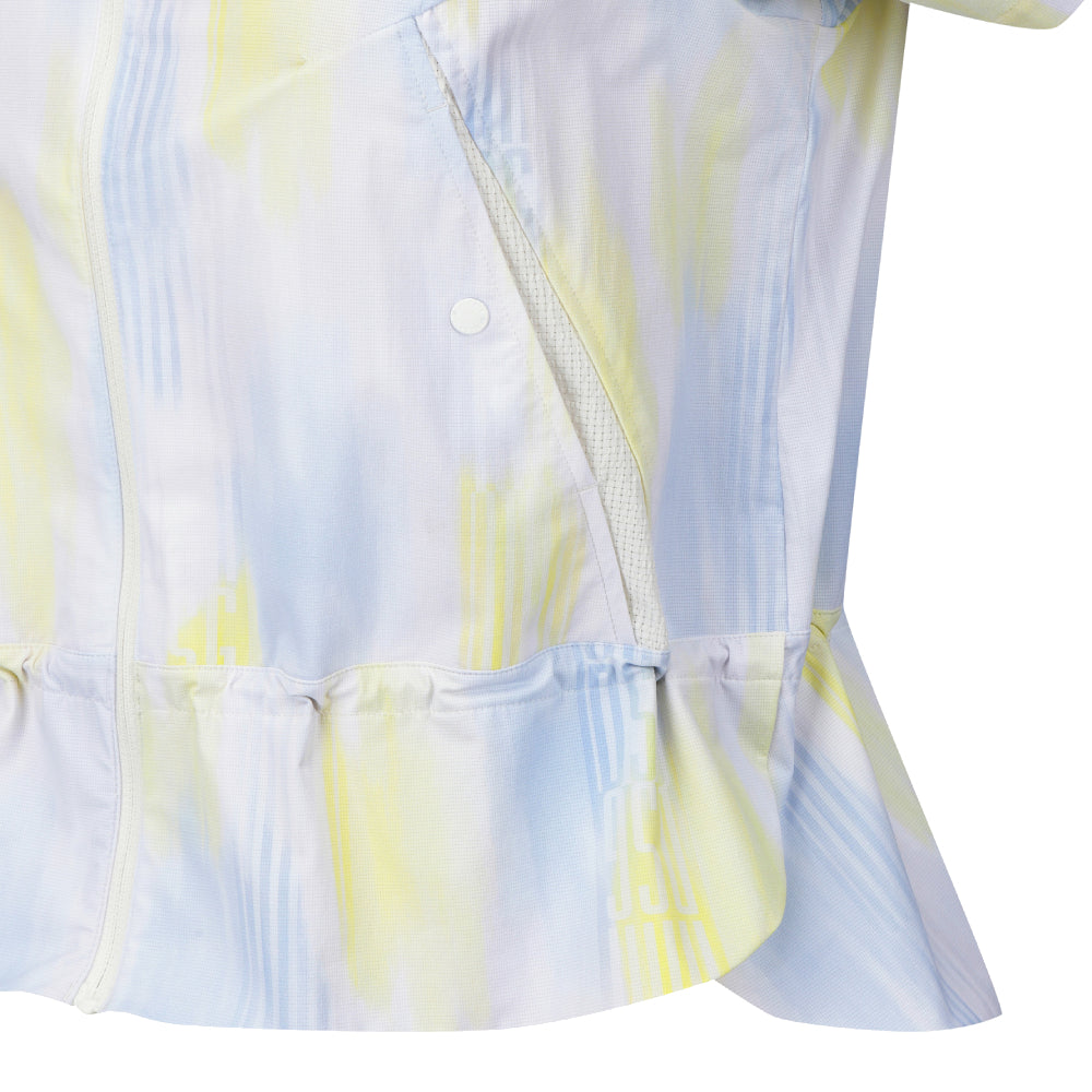 HIGH-NECK MID-LENGTH SHORT-SLEEVED JUMPER 女士 高爾夫高領短袖上衣