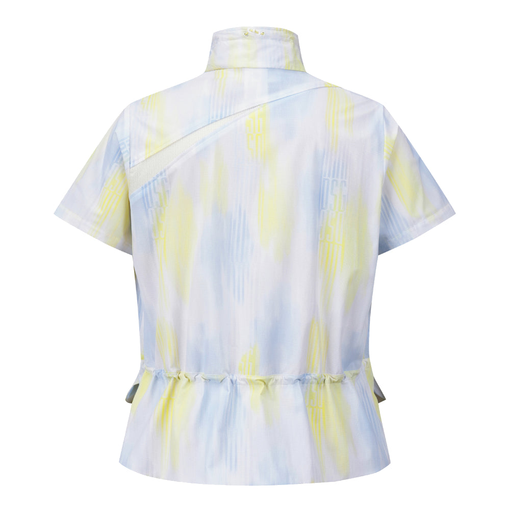 HIGH-NECK MID-LENGTH SHORT-SLEEVED JUMPER 女士 高爾夫高領短袖上衣