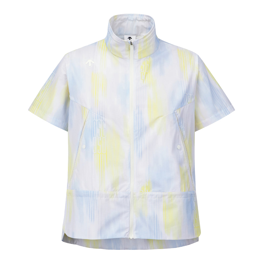 HIGH-NECK MID-LENGTH SHORT-SLEEVED JUMPER 女士 高爾夫高領短袖上衣