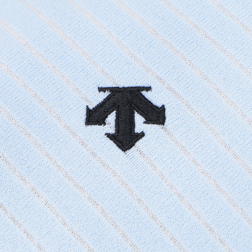 COLOR-BLOCK COLLARED SHORT-SLEEVED PULLOVER 女士 高爾夫翻領上衣