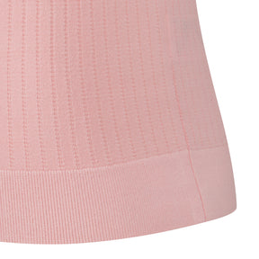 COLOR-BLOCK COLLARED SHORT-SLEEVED PULLOVER 女士 高爾夫翻領上衣