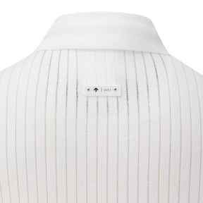 COLOR-BLOCK COLLARED SHORT-SLEEVED PULLOVER 女士 高爾夫翻領上衣