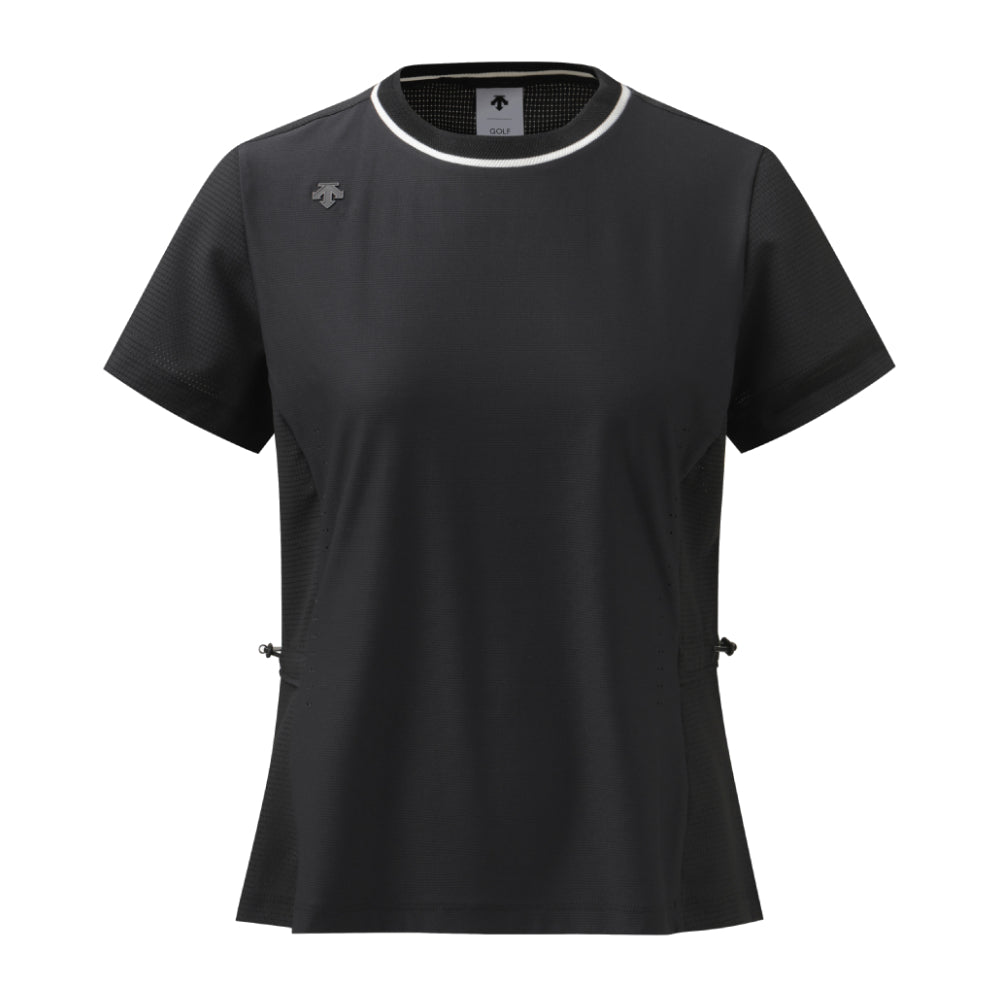 AIR HOLE WOVEN HYBRID T-SHIRT 女士 高爾夫圓領上衣