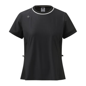 AIR HOLE WOVEN HYBRID T-SHIRT 女士 高爾夫圓領上衣
