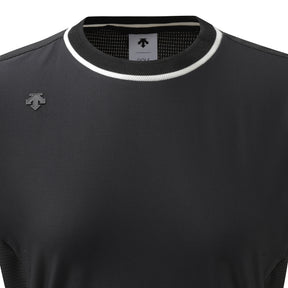 AIR HOLE WOVEN HYBRID T-SHIRT 女士 高爾夫圓領上衣