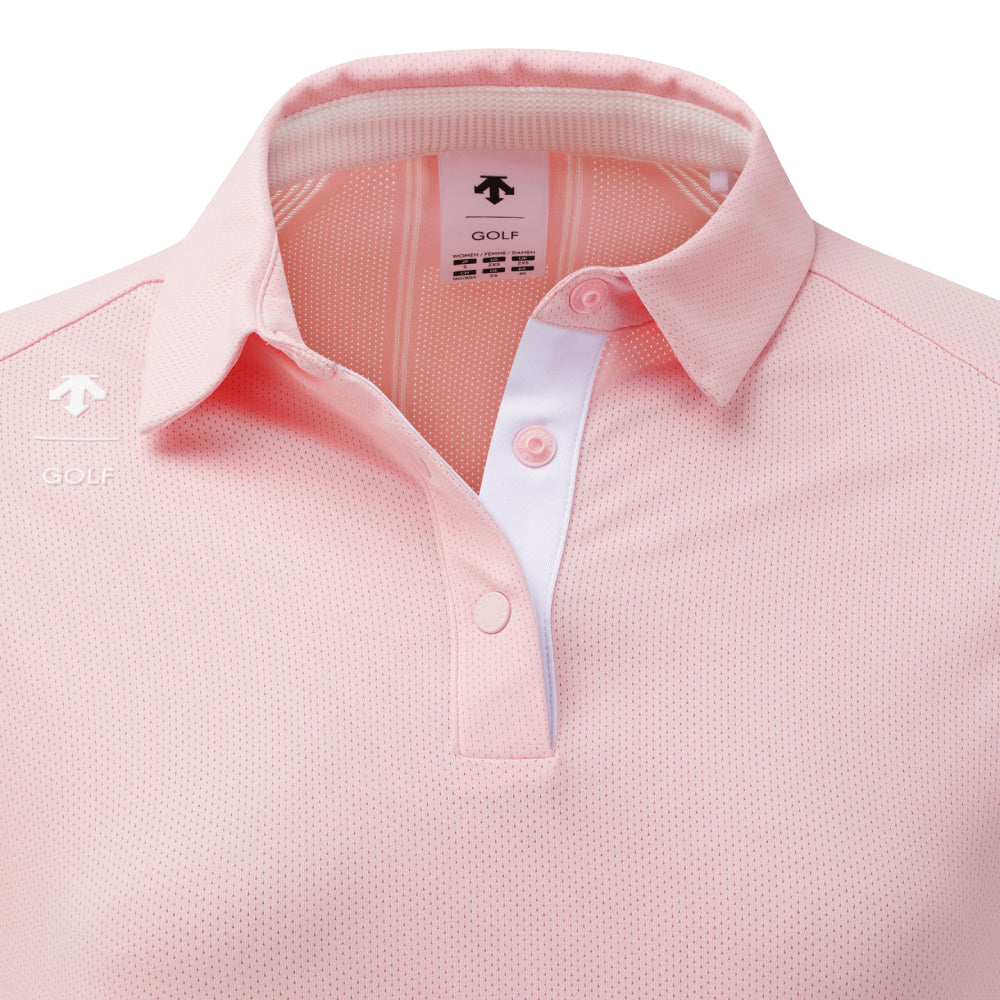 AIRMESH COLLARED T-SHIRT 女士 高爾夫翻領上衣