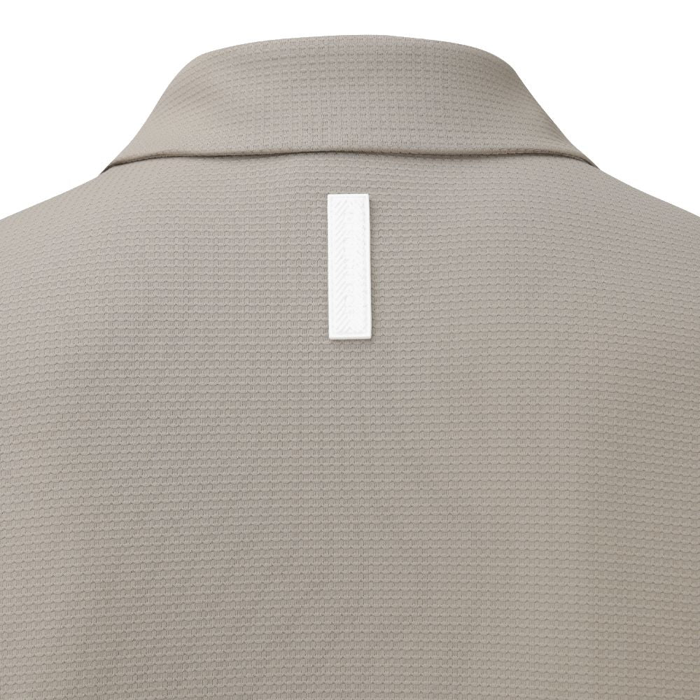 SEERSUCKER COOLING SLEEVES Y-COLLARED LS TEE 男士 高爾夫長袖翻領上衣