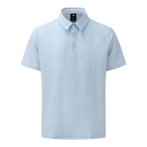 SEERSUCKER Y-COLLARED SHORT-SLEEVED T-SHIRT 男士 高爾夫翻領上衣