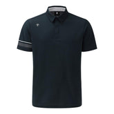 ONE-POINT Y-COLLARED SHORT-SLEEVED T-SHIRT 男士 高爾夫翻領上衣