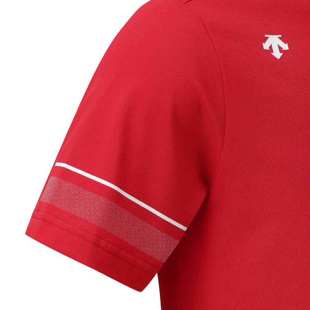ONE-POINT Y-COLLARED SHORT-SLEEVED T-SHIRT 男士 高爾夫翻領上衣