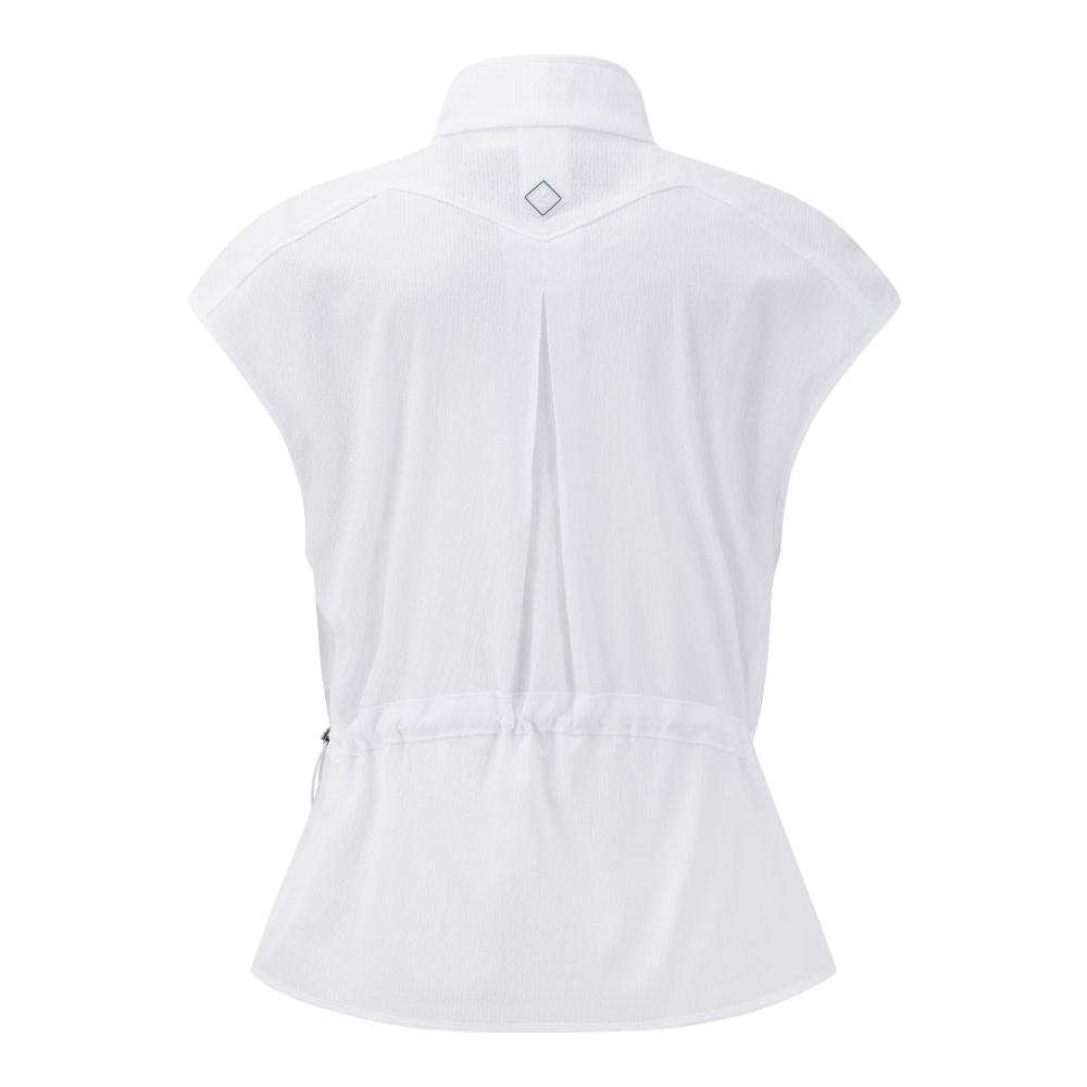 CAP-SLEEVE HIGH-NECK SHORT-SLEEVED JUMPER 女士 高爾夫背心