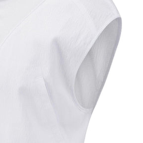CAP-SLEEVE HIGH-NECK SHORT-SLEEVED JUMPER 女士 高爾夫背心