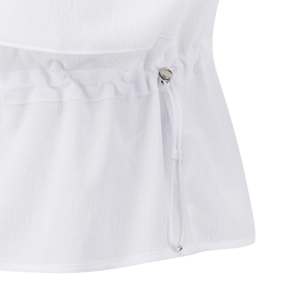 CAP-SLEEVE HIGH-NECK SHORT-SLEEVED JUMPER 女士 高爾夫背心