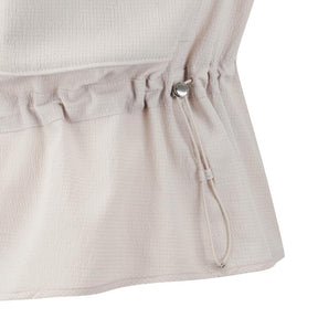 CAP-SLEEVE HIGH-NECK SHORT-SLEEVED JUMPER 女士 高爾夫背心
