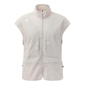 CAP-SLEEVE HIGH-NECK SHORT-SLEEVED JUMPER 女士 高爾夫背心