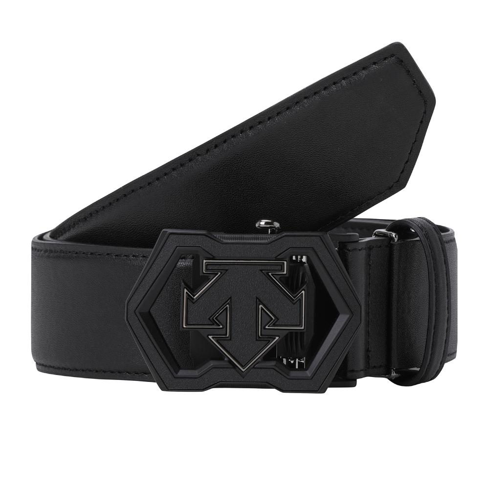 BASIC LOGO SEMI-AUTOMATIC BELT 男士 高爾夫腰帶