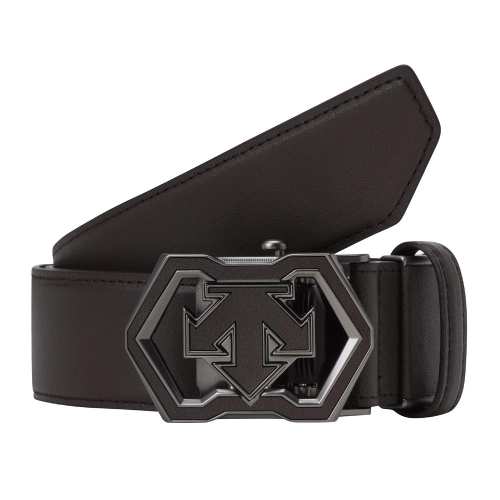 BASIC LOGO SEMI-AUTOMATIC BELT 男士 高爾夫腰帶