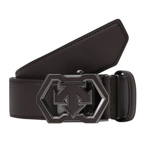 BASIC LOGO SEMI-AUTOMATIC BELT 男士 高爾夫腰帶