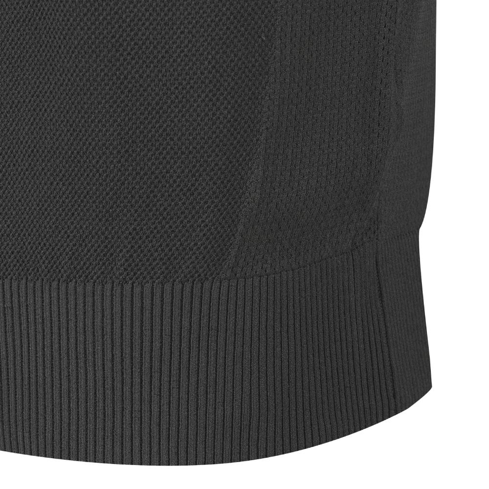 STRIPE Y-COLLARED SHORT-SLEEVED SWEATER 男士 高爾夫翻領上衣