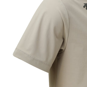 WOVEN HYBRID Y-COLLARED SHORT-DLEEVED T-SHIRT 男士 高爾夫短袖翻領上衣