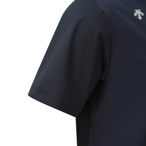 WOVEN HYBRID Y-COLLARED SHORT-DLEEVED T-SHIRT 男士 高爾夫短袖翻領上衣