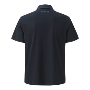 WOVEN HYBRID Y-COLLARED SHORT-DLEEVED T-SHIRT 男士 高爾夫短袖翻領上衣