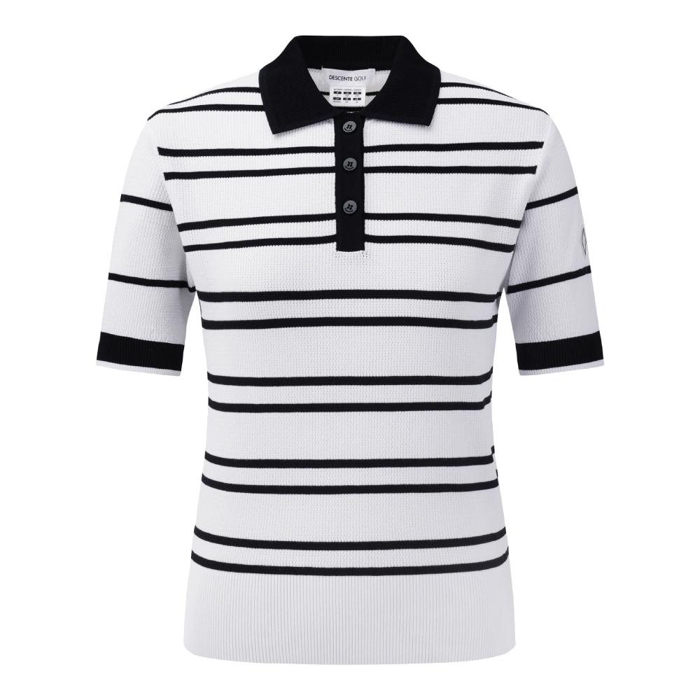 STRIPE COLLARED PULLOVER 女士 高爾夫翻領上衣