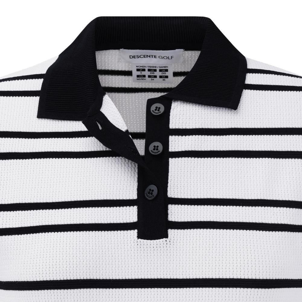 STRIPE COLLARED PULLOVER 女士 高爾夫翻領上衣