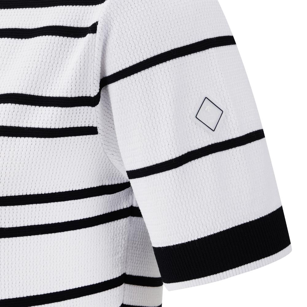 STRIPE COLLARED PULLOVER 女士 高爾夫翻領上衣