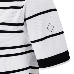 STRIPE COLLARED PULLOVER 女士 高爾夫翻領上衣
