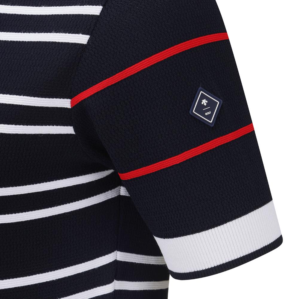 STRIPE COLLARED PULLOVER 女士 高爾夫翻領上衣