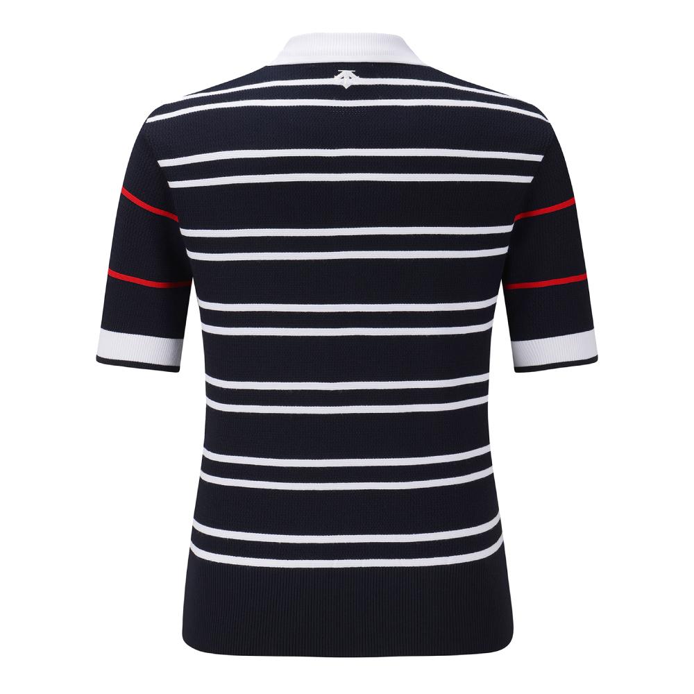 STRIPE COLLARED PULLOVER 女士 高爾夫翻領上衣
