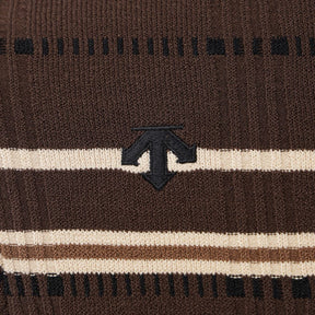 CHECKERED COLLARED PULLOVER 女士 高爾夫翻領上衣