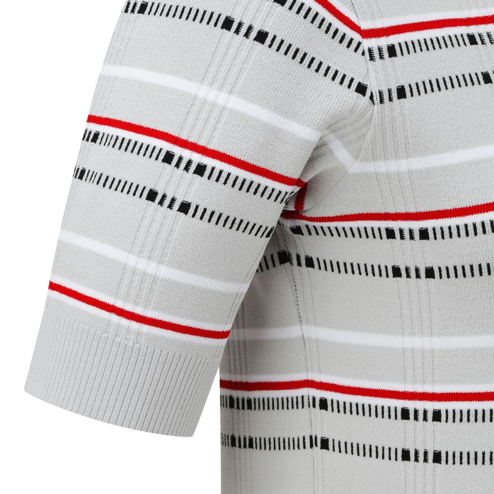 CHECKERED COLLARED PULLOVER 女士 高爾夫翻領上衣