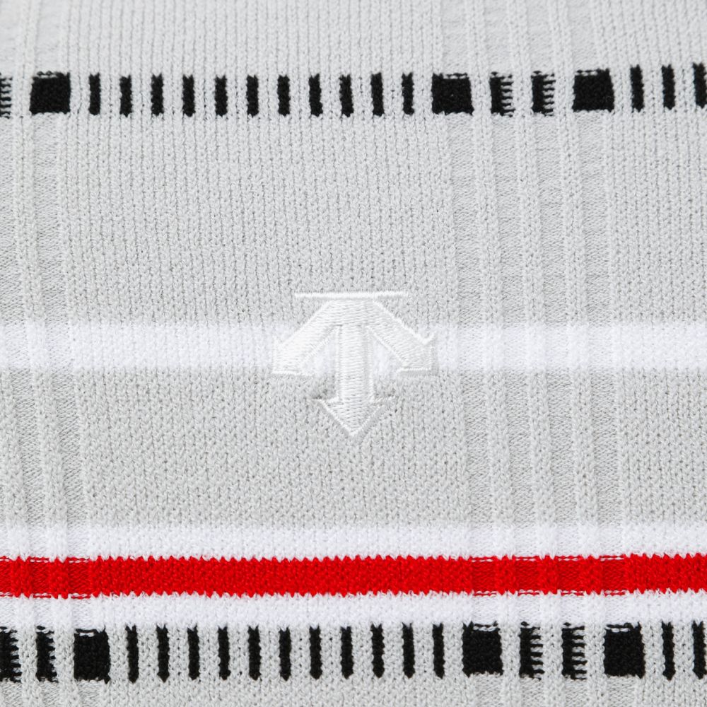 CHECKERED COLLARED PULLOVER 女士 高爾夫翻領上衣