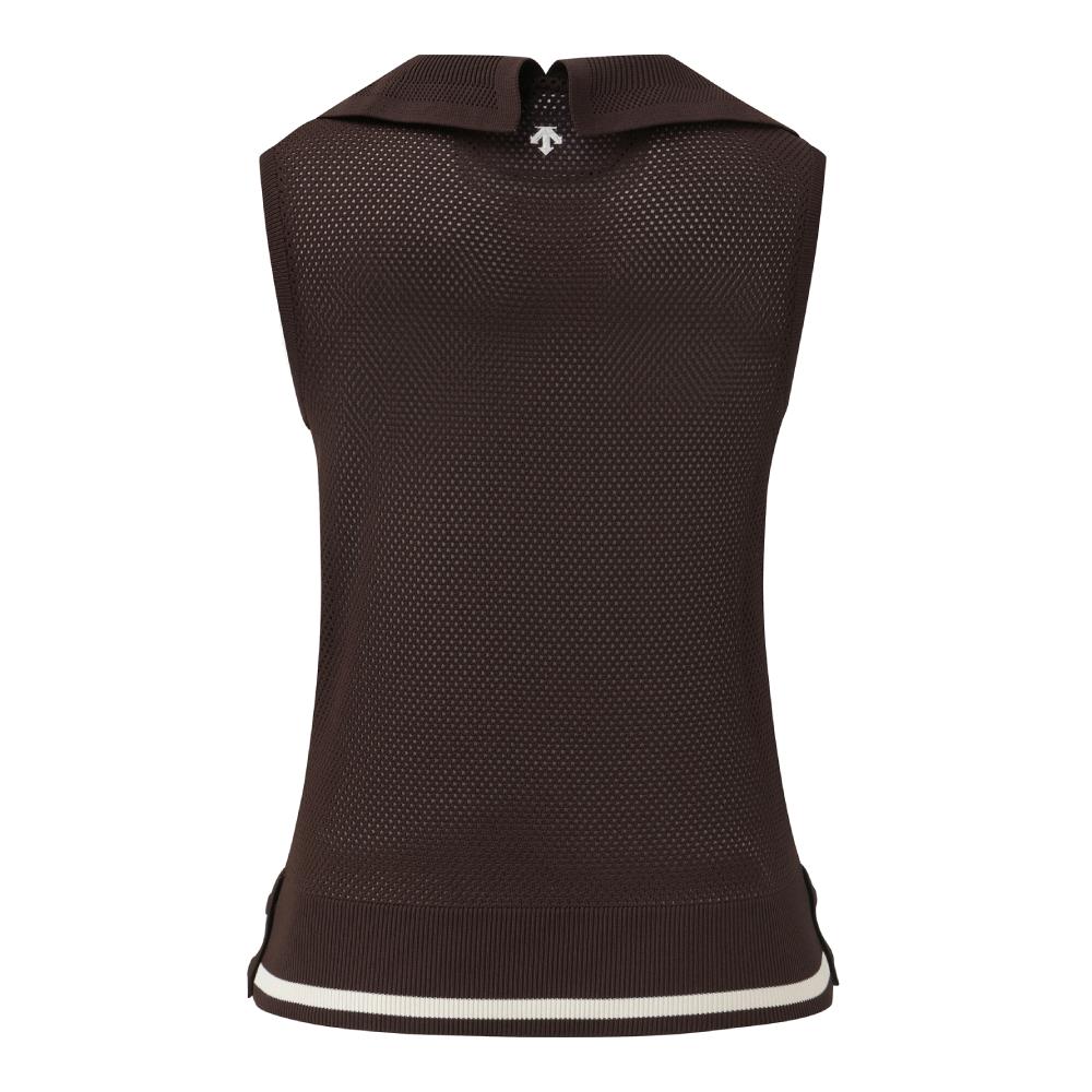 MESH COVER-UP KNIT VEST 女士 高爾夫背心