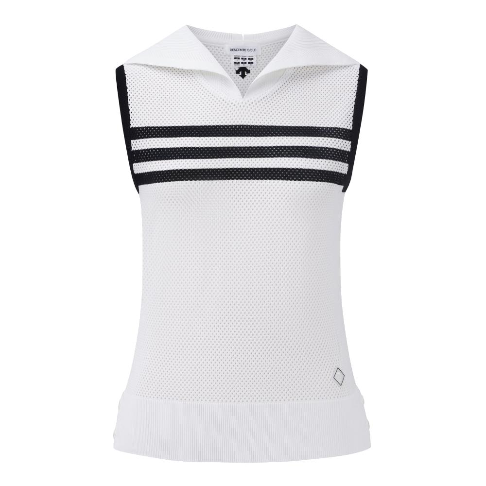 MESH COVER-UP KNIT VEST 女士 高爾夫背心