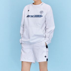 SPORTY V-NECK WOVENSWEAT SHIRTS 男士 運動上衣