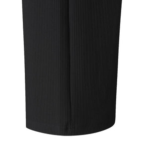 WOMENS TRICOT RIBBED SEMI WIDE TRAINING PANTS 女士 運動長褲