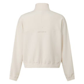 WOMEN JAQUARD FLEECE JACKET 女士 運動外套